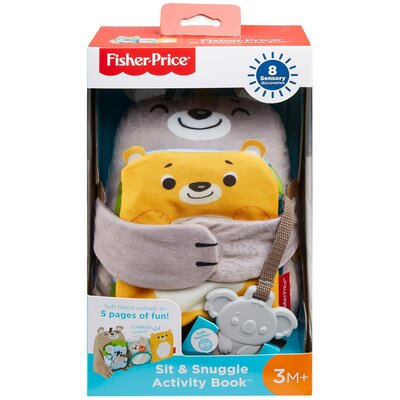 Fisher Price Miękkie zwierzatka książeczka aktywizująca GJD37