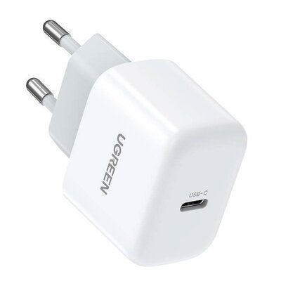 UGREEN UGREEN Mini Wall USB-C 20W biały 027297