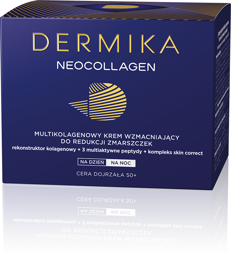 Dermika Neocollagen 50+ multikolagenowy krem wzmacniający na dzień i na noc 50ml