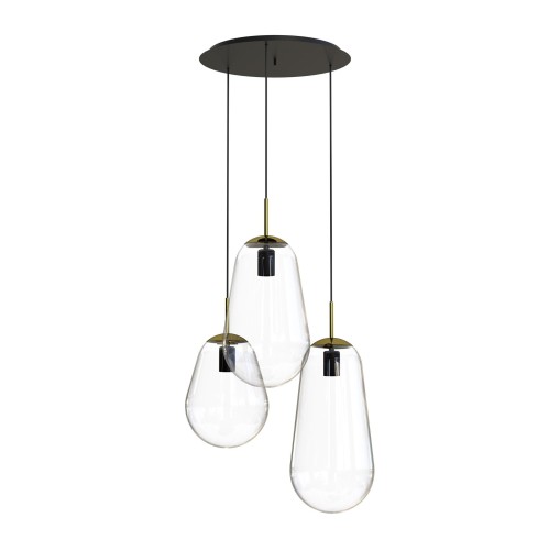 Nowodvorski Nowoczesna Lampa wisząca PEAR III do biura i salonu 7794