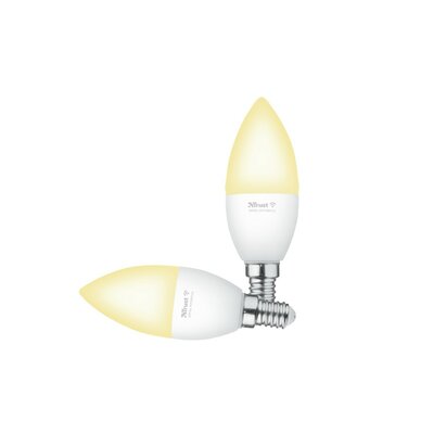 TRUST Inteligentna żarówka LED TRUST 71297 5W E14 WiFi 2 szt.)