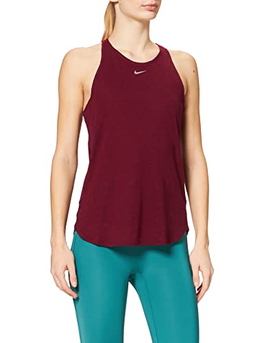Nike Damski tank top W Np Aeroadapt Tank wielokolorowa Dark Beetroot/Metallic Silver S