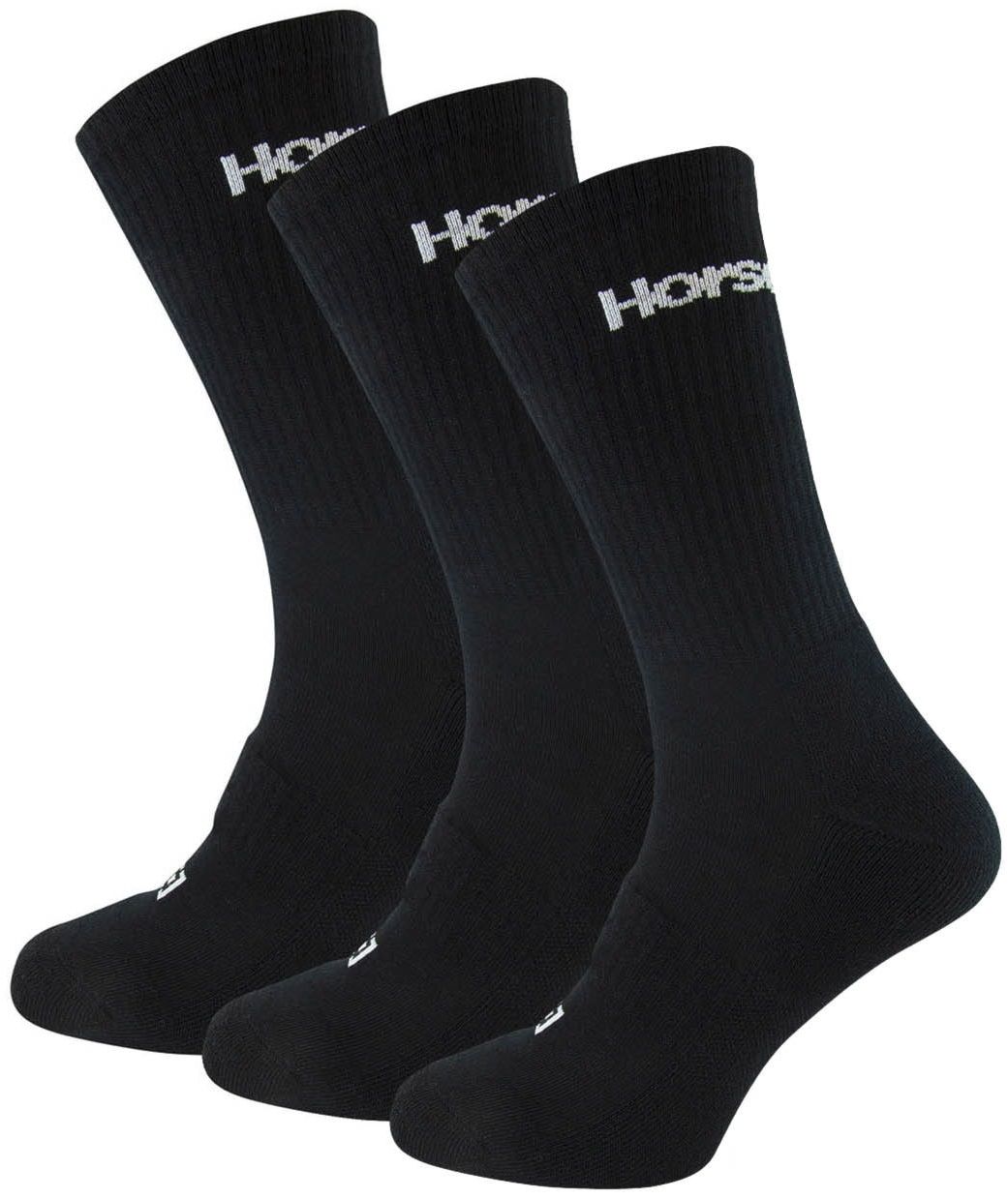 skarpety męskie HORSEFEATHERS DELETE PREMIUM 3PACK SOCKS Black