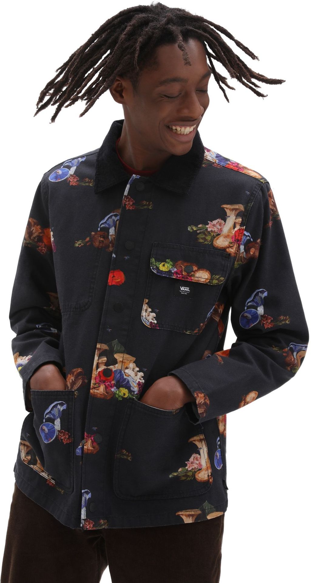 Vans kurtka męska DRILL CHORE COAT Black/Still Life