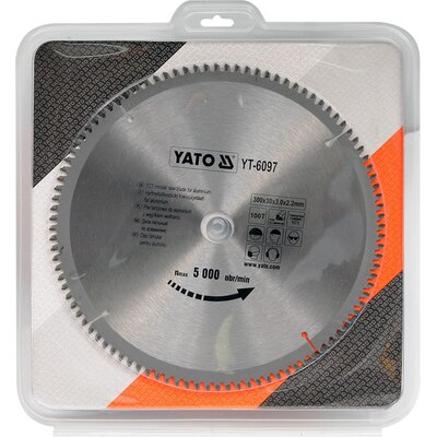 Yato YT-6097 Piła tarczowa do aluminium 300x30x100