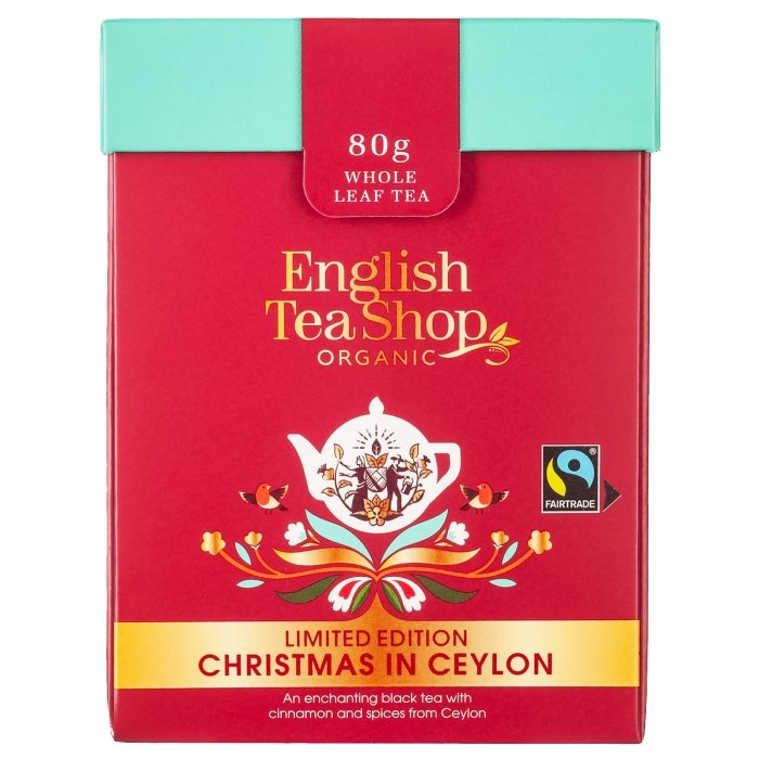 ENGLISH TEA SHOP Herbata świąteczna English Tea Shop Christmas in Ceylon 80g 9680-uniw