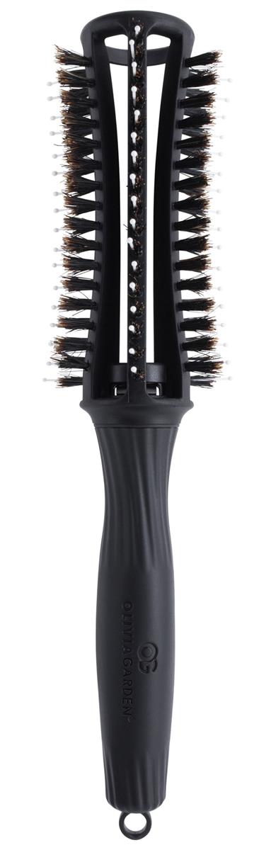 Olivia Garden Finger Brush Round szczotka z włosiem dzika okrągła M