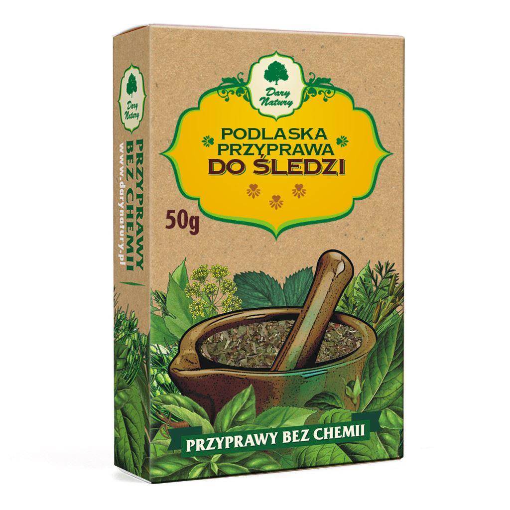 DARY NATURY Przyprawa do śledzi 50g DARY NATURY 31DARZPRSB3