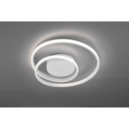RL ZIBAL Biały mat LED 22W ściemnialna 3000K Lampa sufitowa