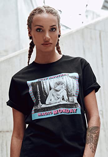 Mister Tee Damska koszulka damska Magic Monday Tee T-shirt, czarna, M MT1138