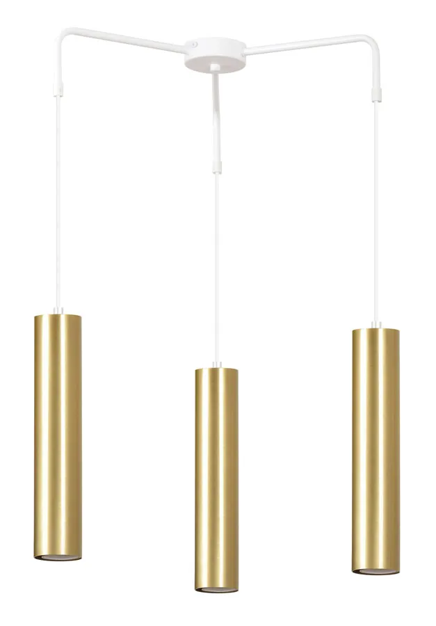 Biała nowoczesna lampa wisząca spot - D063 D4-R33