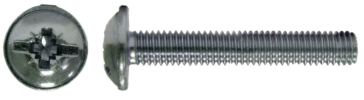 UNIMET WKRĘT OCYNKOWANY ŁEB PODKŁADKOWY DIN 967 6*12MM 164 6*12 ZN [6697512]