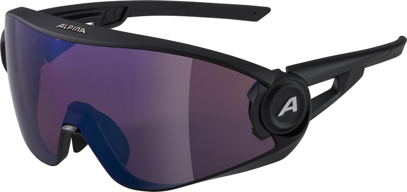 Alpina Alpina 5W1NG Q+VM Glasses, czarny  2022 Okulary polaryzacyjne 8653531