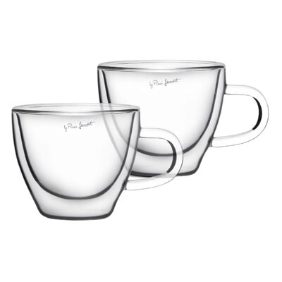 LAMART Szklanki termiczne do cappuccino 2szt 190ml Lamart LT9026 LT9026