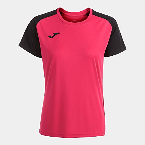Joma Academy Iv koszulka damska Fuksja - Czarny estándar 901335.501.2XL