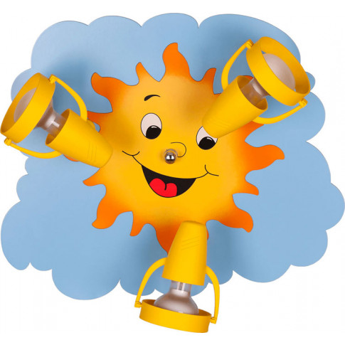 Dziecięca lampa sufitowa słoneczko - 4X S215 F5-L99