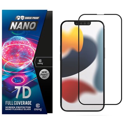CRONG Szkło hybrydowe CRONG Nano Flexible Glass do iPhone 13/iPhone 13 Pro