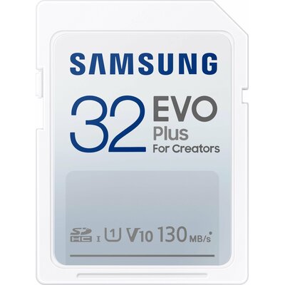 Samsung EVO Plus 2021 SDHC 32GB UHS-I/U1 V10 MB-SC32K/EU MB-SC32K/EU