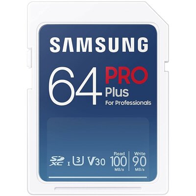 Samsung PRO Plus 2021 SDXC 64GB UHS-I/U3 V30 MB-SD64K/EU MB-SD64K/EU