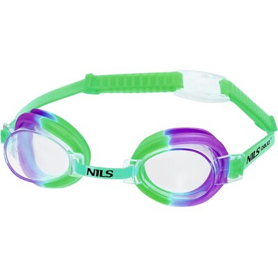 AQUA NILS Okulary pływackie NILS 173 AF Zielono-fioletowy