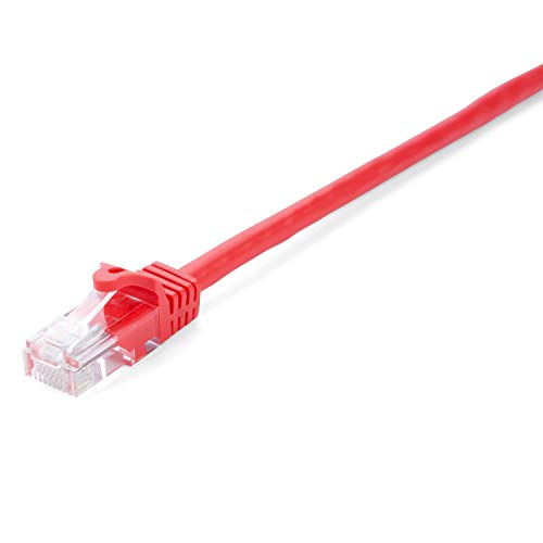 Zdjęcia - Drut i kabel V7 Kabel Sieciowy Sztywny UTP Kategoria 6  V7CAT6UTP-50C-RED-1E 50 cm 
