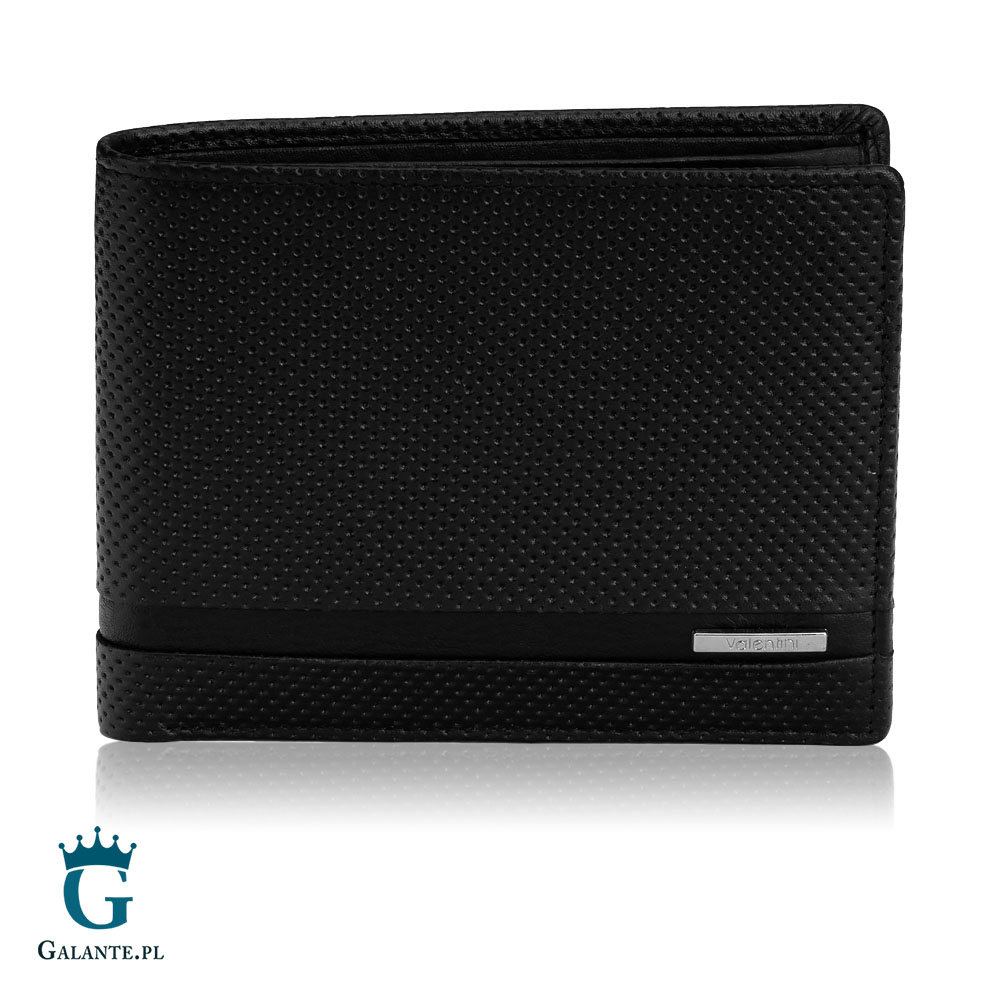 Duży portfel męski Valentini Perforated 13V-290 RFID