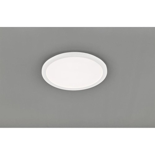 Trio Plafon LAMPA sufitowa CAMILLUS R62922401 okrągła OPRAWA natynkowa LED 24W do łazienki IP44 biała R62922401