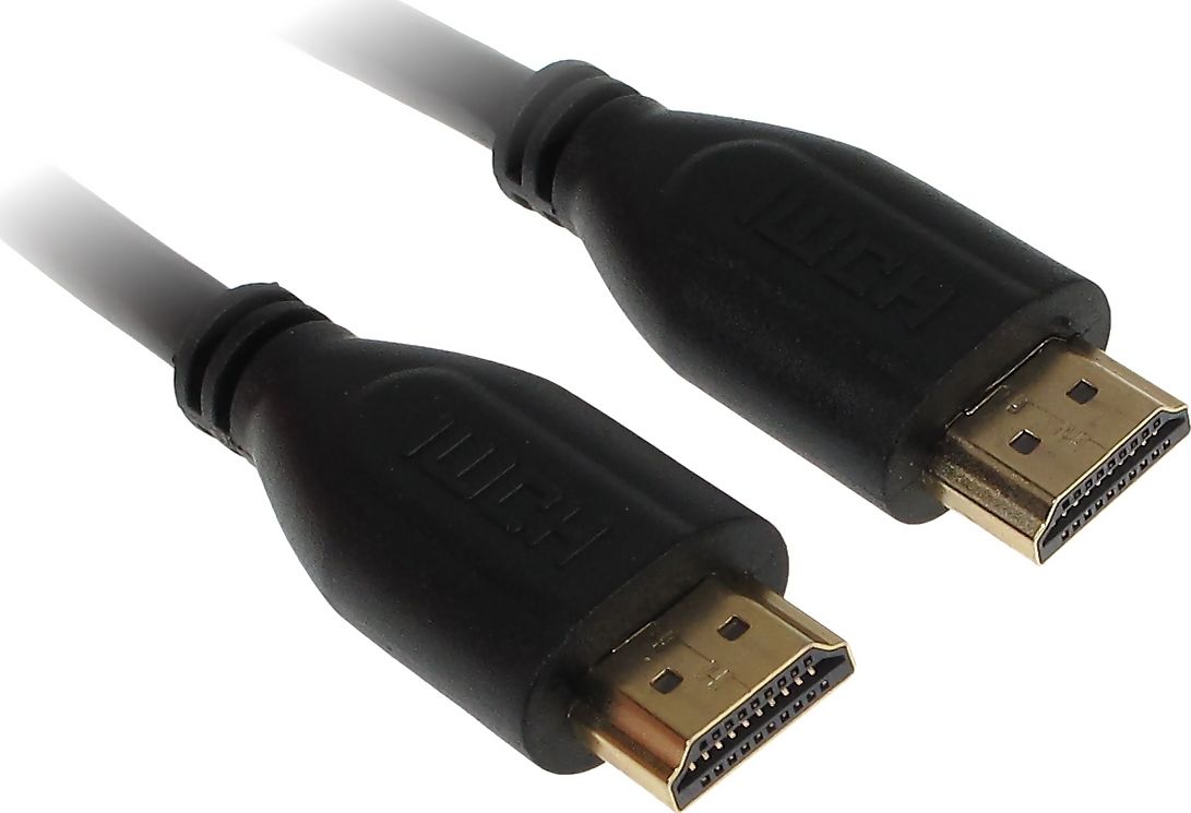 Kabel HDMI - HDMI 1m czarny HDMI-1.0-FF