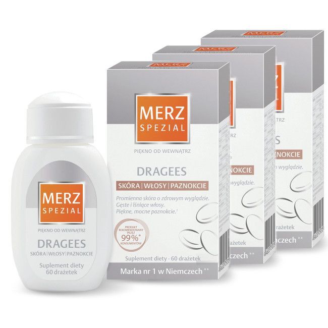 MERZ PHARMACEUTICALS GMBH Merz Spezial Dragees 3 x 60 drażetek