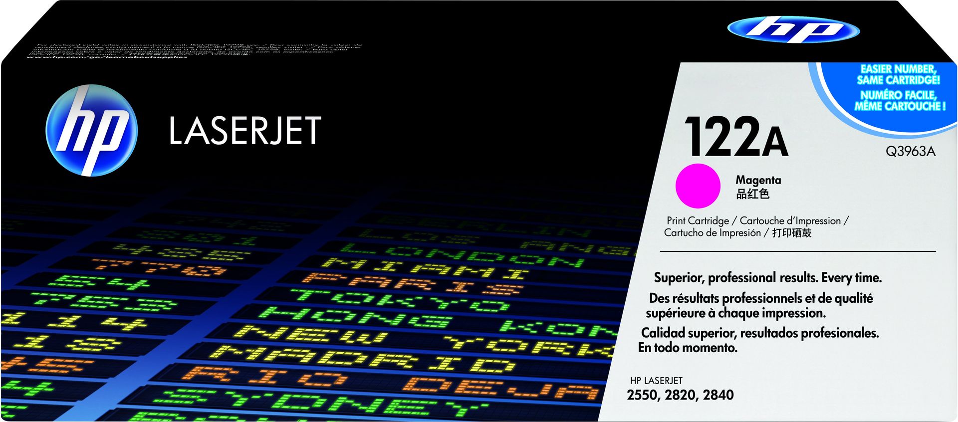 Hewlett-Packard Hewlett Packard Toner HP 122A do Color LaserJet 2550/2820/2840 | 4 000 str | magenta Q3963A