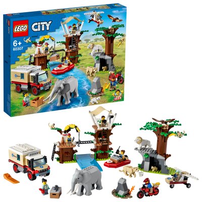 LEGO City Obóz ratowników dzikich zwierząt 60307