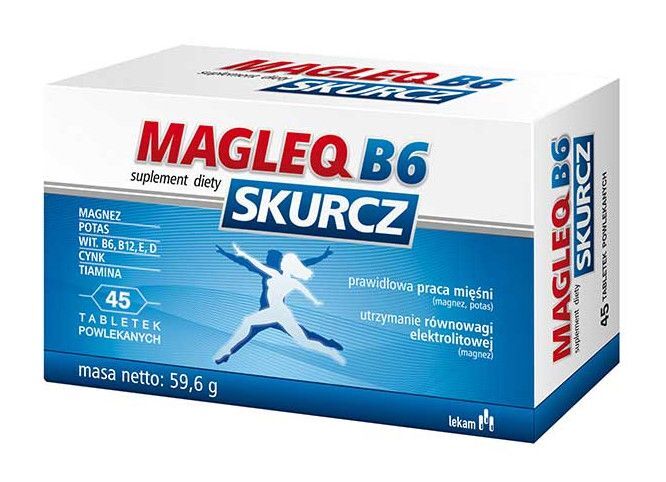 LEK-AM Magleq B6 Skurcz x 45 tabl