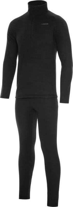 Viking Zestaw bielizny męskiej Arcto Polartec Fleece czarny r. M 500/21/9511
