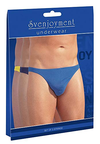 Svenjoyment Męskie stringi Rio 3-częściowy zestaw S