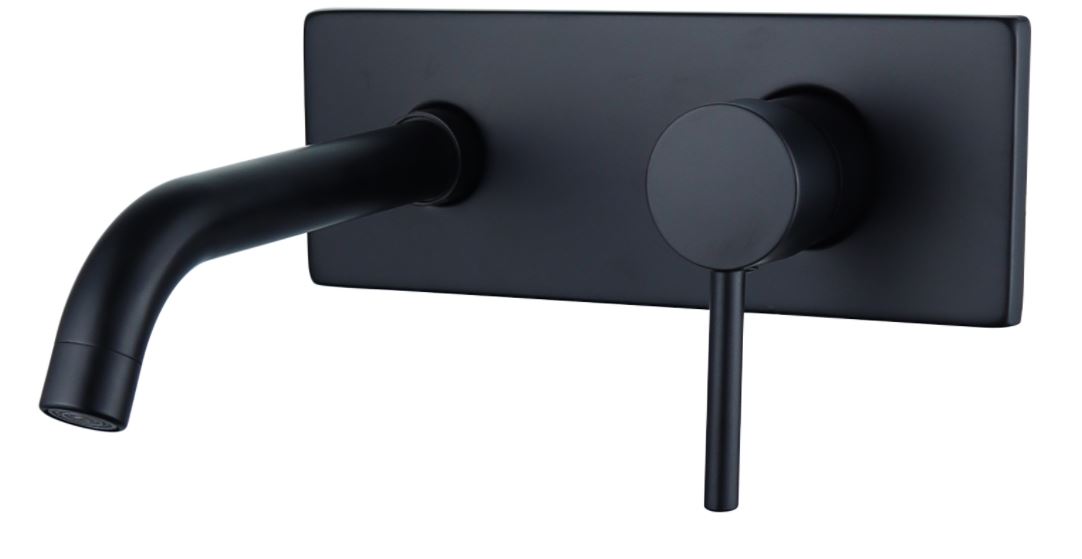 Sea-Horse Bateria umywalkowa podtynkowa Loti BJJ330B Black BJJ330B