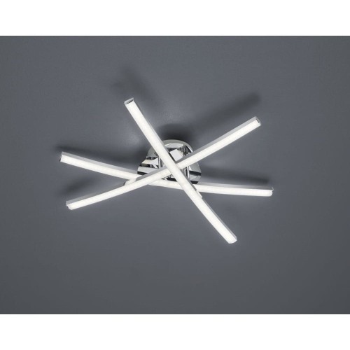 Trio RL Capella R62491306 plafon lampa sufitowa 3x4,5W LED 3000K chrom / biały