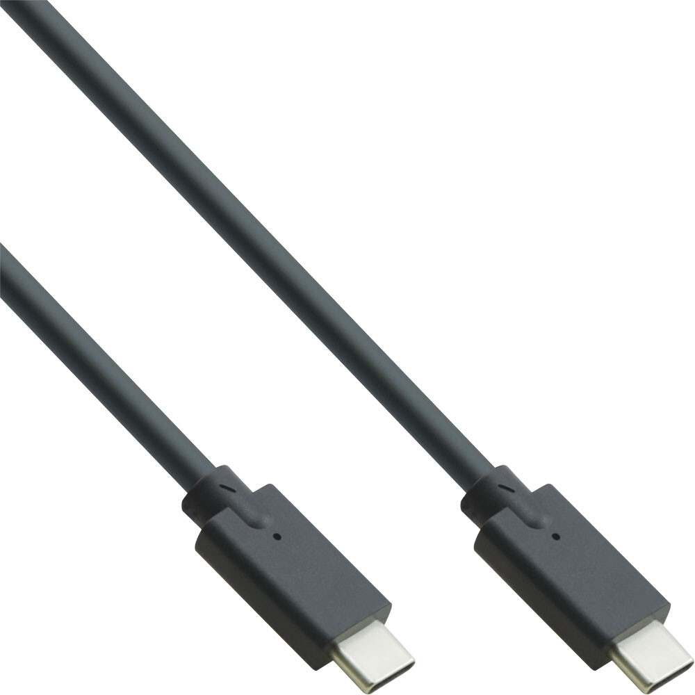InLine 35702A kabel USB-C 3.2 Gen 2 wtyczka/wtyczka czarny 2,0m 35702A