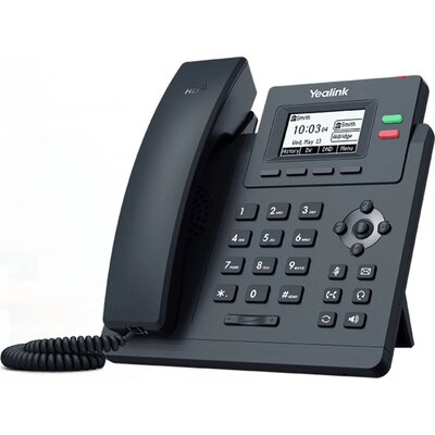 Yealink Telefon stacjonarny T31P Czarny