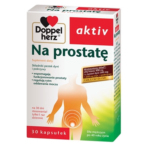 Quiesser Pharma Doppelherz aktiv Na prostatę x30 kapsułek