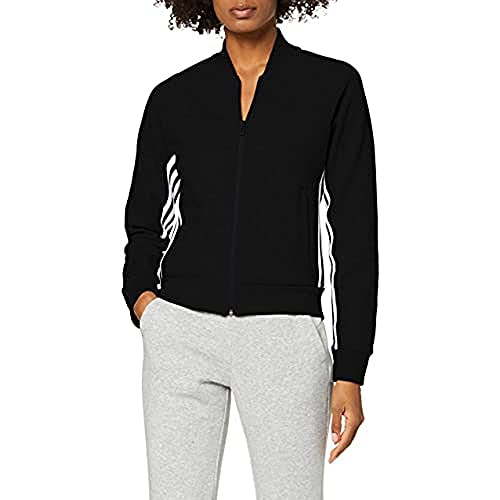 Adidas damska kurtka sportowa W MH 3S DK JKT, czarno-biała, 2X-mała DX7971