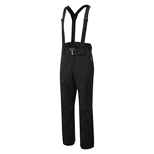 Dare 2b Męskie Salopette De Ski Imperméable Et Isolante Achieve bottoms, czarne, M