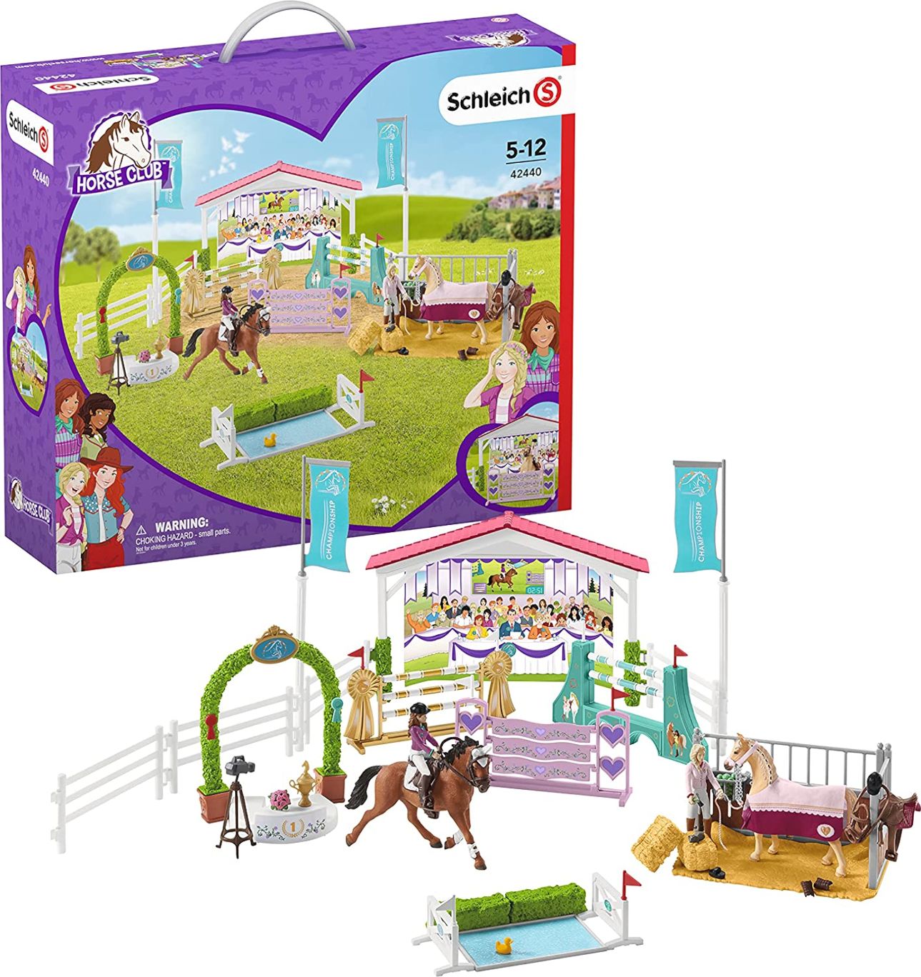 Figurka Schleich Horse Club - Turniej towarzyski (42440)