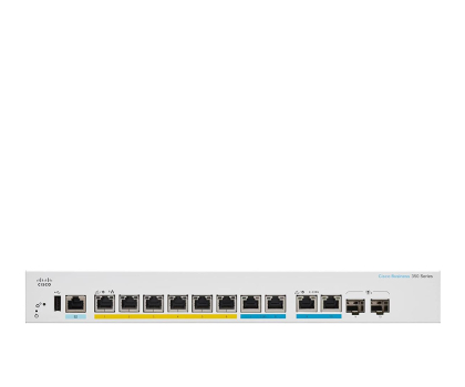 Switch Cisco CBS350-8MGP-2X-EU