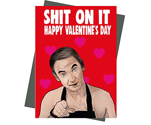 Kartka walentynkowa piątkowa noc kolacja Martin Shit on it - Happy Valentine's v223