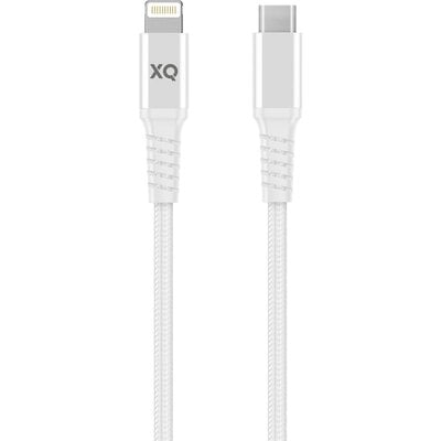 Xqisit Extra Strong Lightning USB-C 2m biały