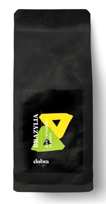 DOBRA PALARNIA KAWY Kawa ziarnista Dobra Brazylia Omniroast 1kg 10039-uniw