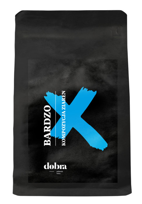 DOBRA PALARNIA KAWY Kawa ziarnista Dobra Bardzo Kompozycja Ziaren 250g 10042-uniw