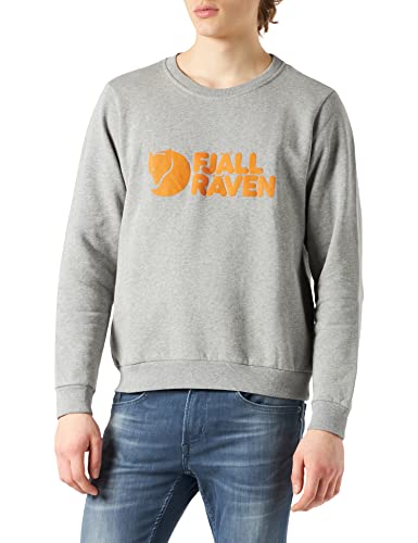 Fjallraven Fjallraven Damska bluza z logo W, Szary-melanż, XL 84143