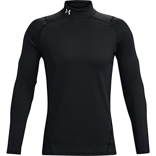 Under Armour Męski top Cg Armour z dopasowaną ciepłą warstwą bazową dla mężczyzn, koszula kompresyjna do biegania, jazdy na nartach, zimy top fitness na zimną pogodę