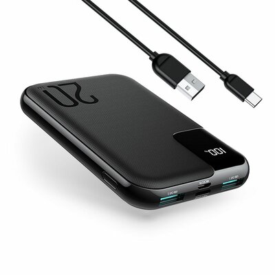 Joyroom JOYROOM JR-QP190 MINI 20W POWER BANK 10000MAH BLACK FD_19843-0